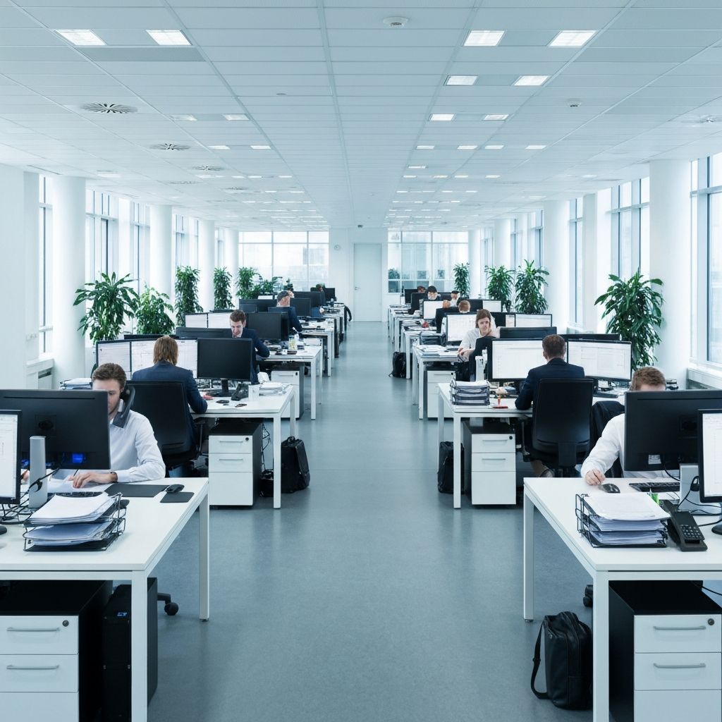 Офисное пространство и рабочее окружение